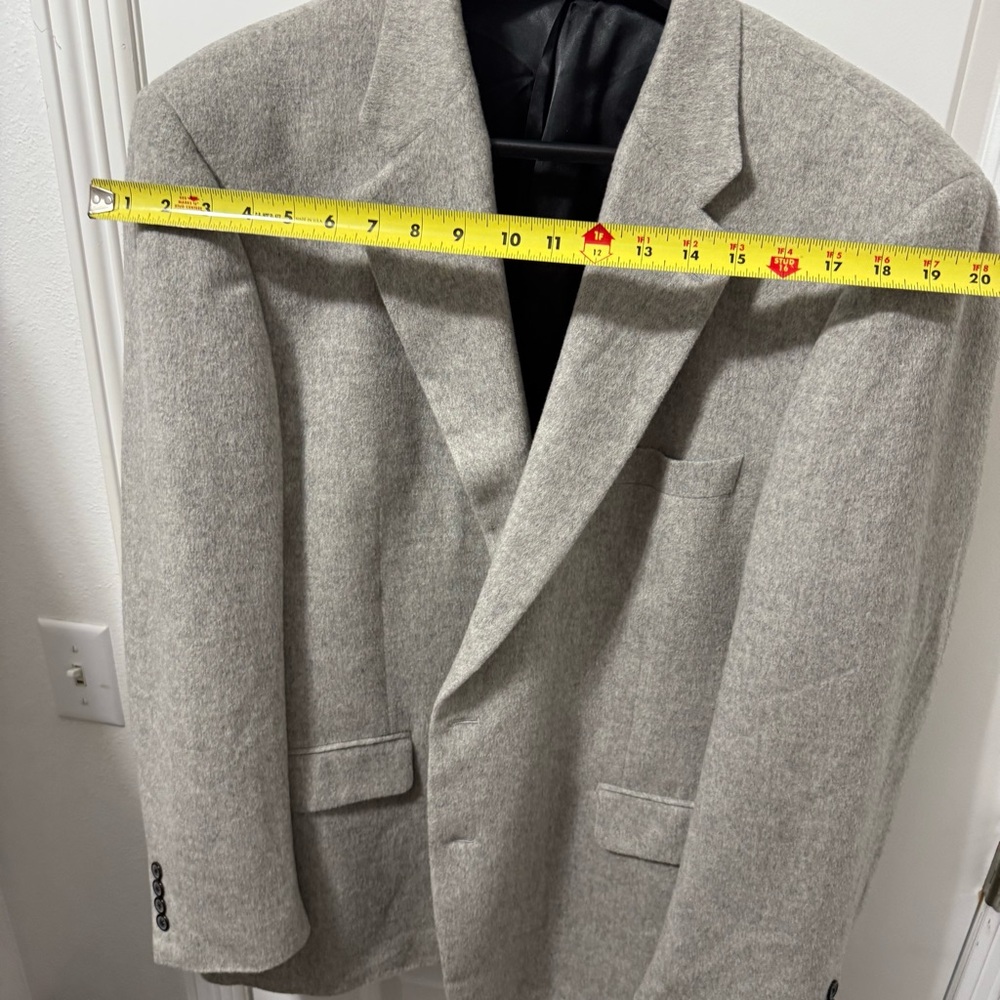 Paul Fredrick Classic Gray Blazer - Picture 6 of 7